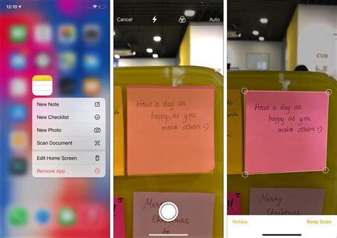 21. Scan documents using the Notes app
