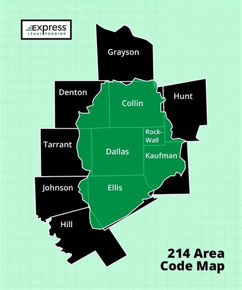 Where Is Area Code 214 706 Area Code Location Map Time Zone And Phone