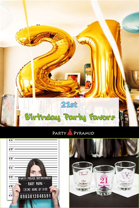 21St Birthday Party Favor Ideas