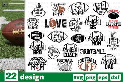 Download 22 Football Quotes Bundle For Crafts