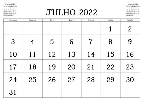 22 de julho de 2022