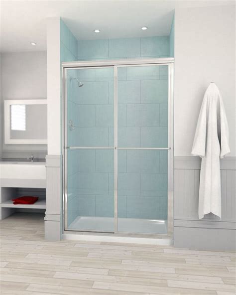 22 inch glass shower door