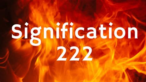222 signification flamme jumelle