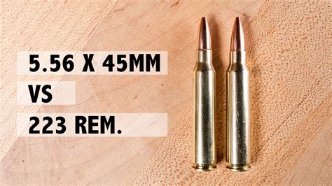 223 Remington Vs 5 56x45 Ammo
