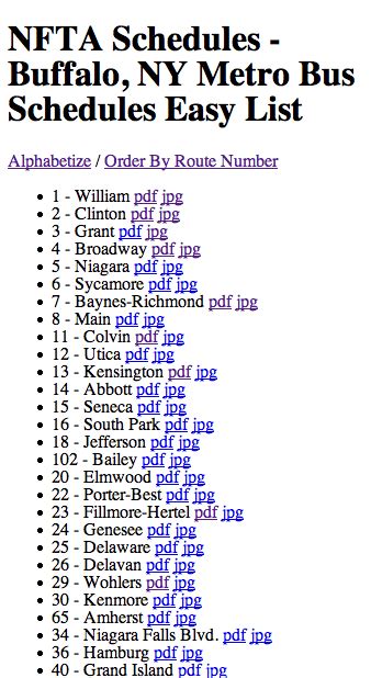 23 Bus Schedule Nfta Buffalo Ny 26a niagara) has 60 stops departing
