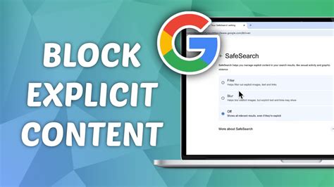 23. Block explicit content