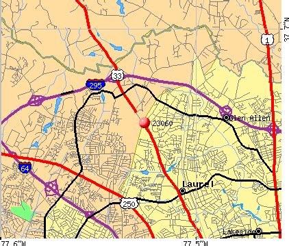 23060 Zip Code Map