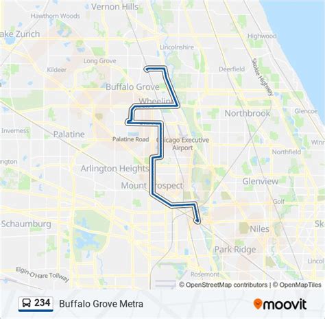 234 Route Time Schedules, Stops & Maps San Fernando