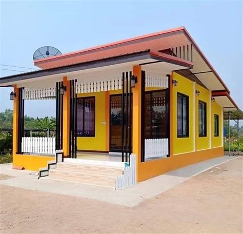 24 Desain Rumah Untuk di Kampung dan Pedesaan Bergaya Minimalis Modern
