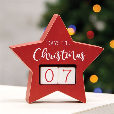 Santa Clause 24 Day Till Christmas Advent Calendar Merry Christmas