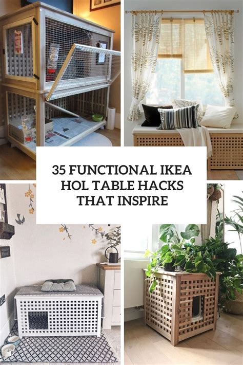 Functional ways to rock ikea hol table in your decor digsdigs