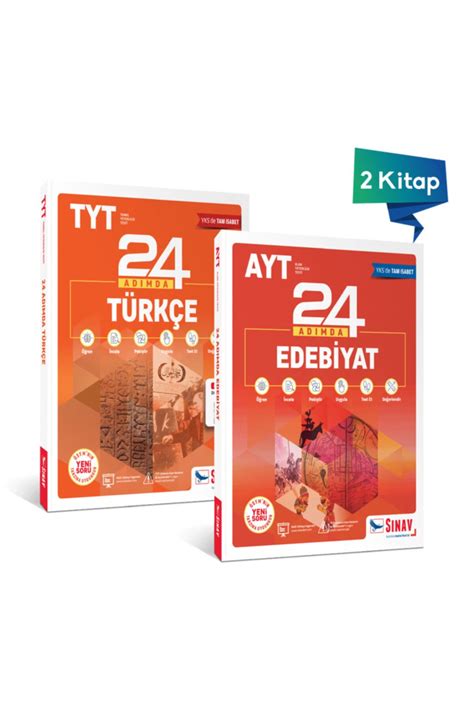 Sınav 8. Sınıf 24 Adımda Türkçe Soru Bankası