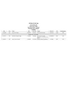 24 hour arrest record