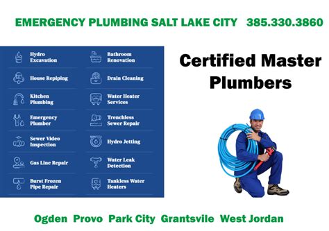 24 hour plumbing company salt lake city