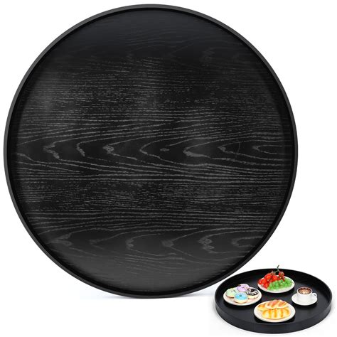 24 Inch Round Serving Tray