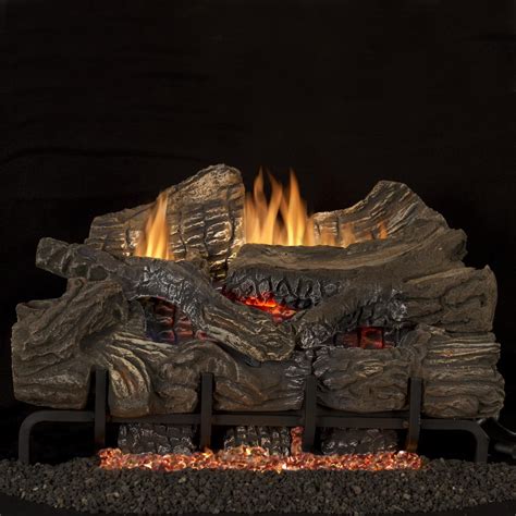 24 inch vent free natural gas logs