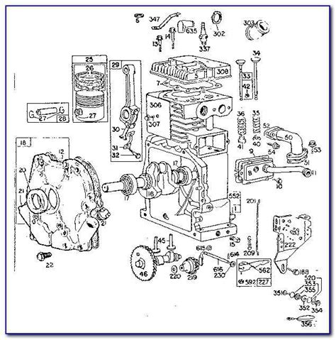 Briggs & Stratton 289707018601 replacement parts diagram Engine