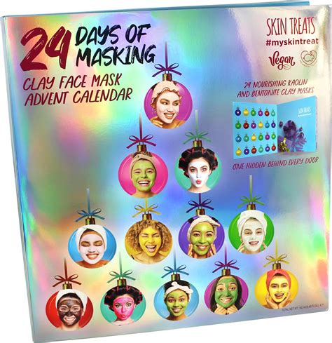 2024 Holler and Glow Face Mask Advent Calendar 12 Days of Self Care