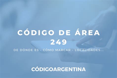 Topics 249 Codigo De Area 2023