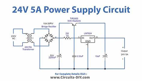 Circuit 395Power Supply24 Volts AC to 24 Volts DC