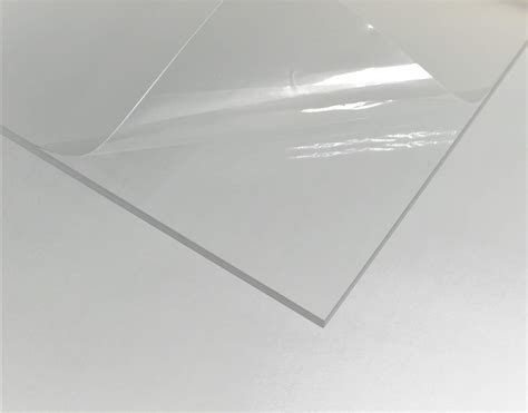MIFFLIN Cast Acrylic Plexiglass, Transparent Clear (24x36