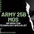 25 b army