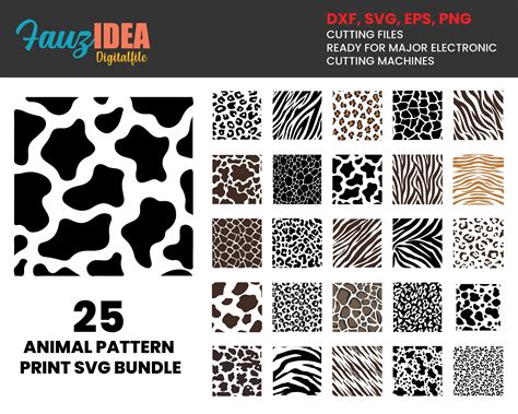 Download 25 ANIMAL PRINT SVG , Animal Skin... Cricut SVG