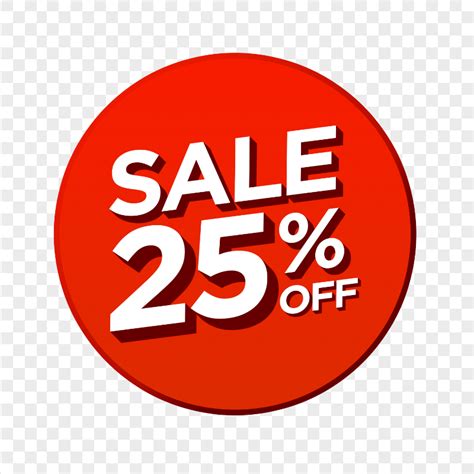 25 Off Sign Printable