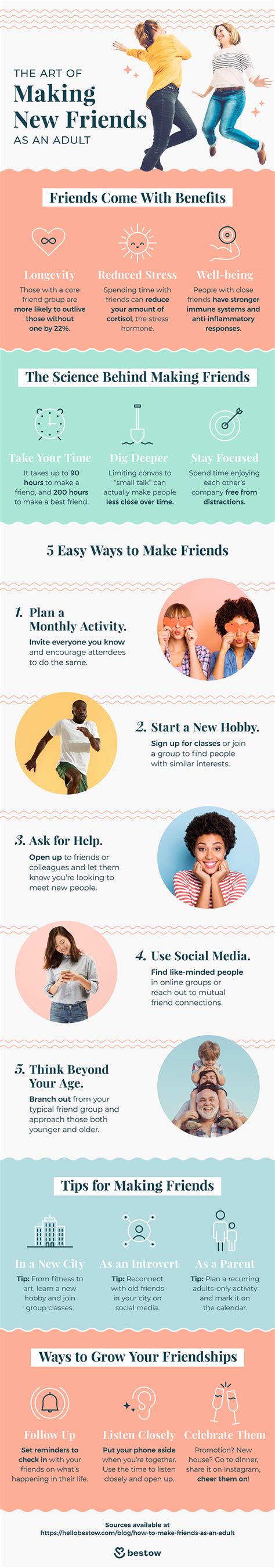 25 Tips for Making Friends as an Adult