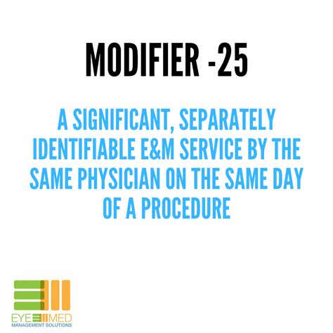 25 modifier definition cpt code