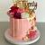 25th birthday decorated cake ideas for girl