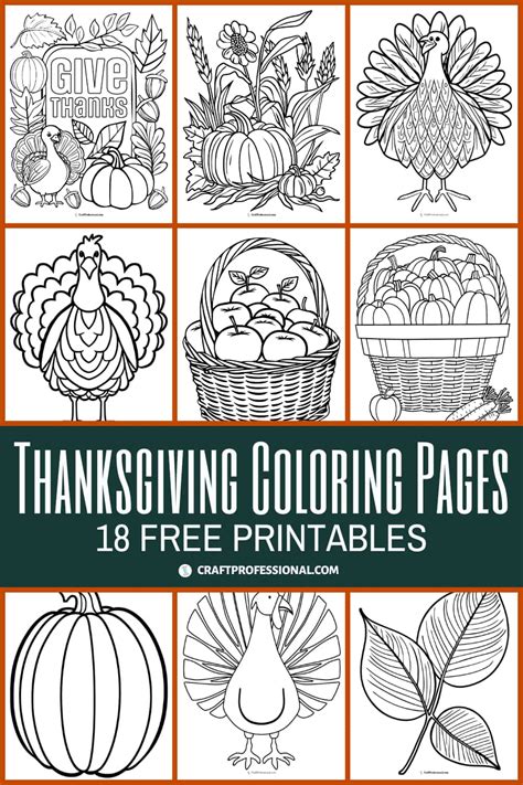 Download 26  Large Printable Thanksgiving Coloring Pages Pics Commercial Use DXF Files