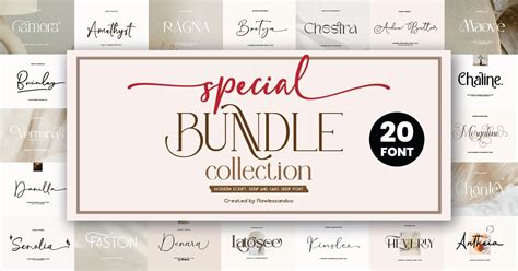 Download 261  Special Font Bundle PSD Commercial Use For Crafts