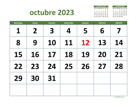 27 de octubre 2023