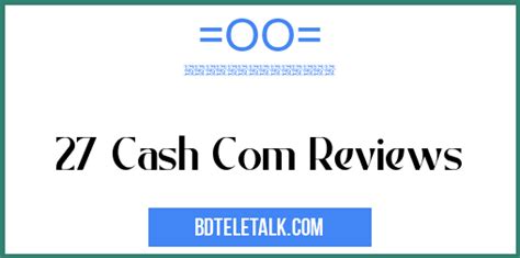27cash Com Reviews