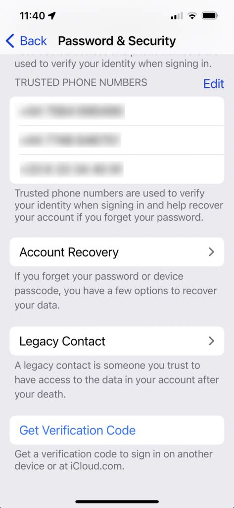 28. Set up iCloud Recovery Contacts