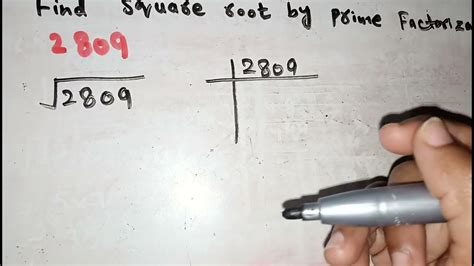 2809 Square Root