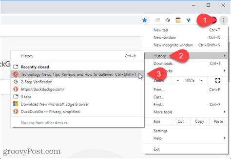 29. Reopen Recently Closed Tabs