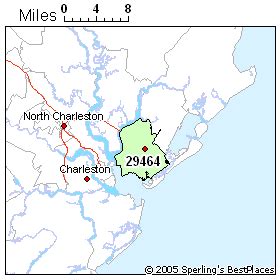 29464 Zip Code Map