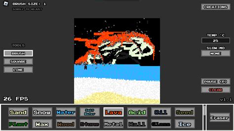 2D Powder and Fluid Simulation Sandbox Game! - DevForum | Roblox