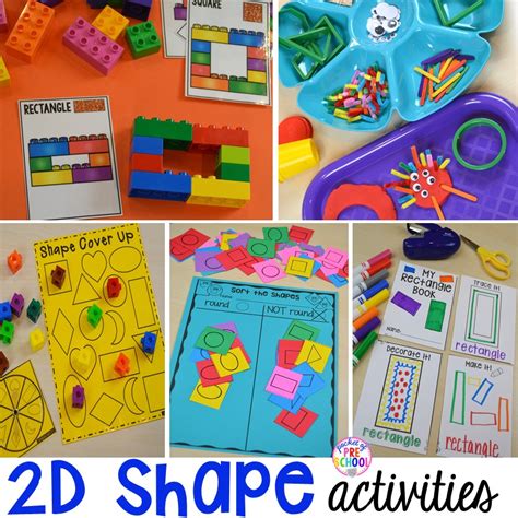 2D Shape Learning Activities