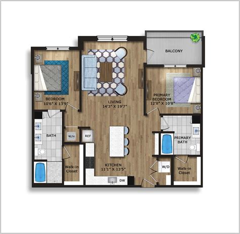 2D Floor Plan Home3ds