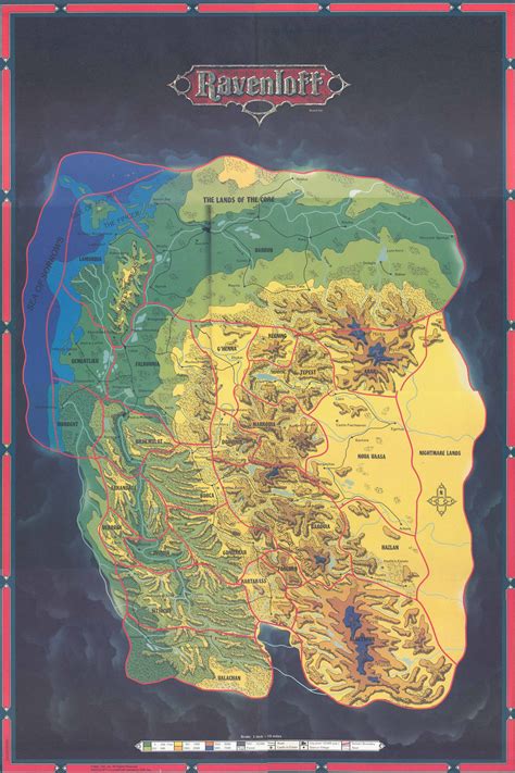 2D Map Ravenloft Graph Paper Scale