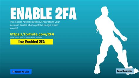 Enable 2fa Fortnite Chapter 2 XBOX/PS4/SWITCH/PC YouTube