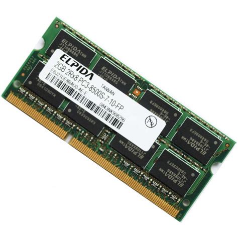 Elpida 2GB DDR3 PC38500 1066mhz LAPTOP Memory Ram
