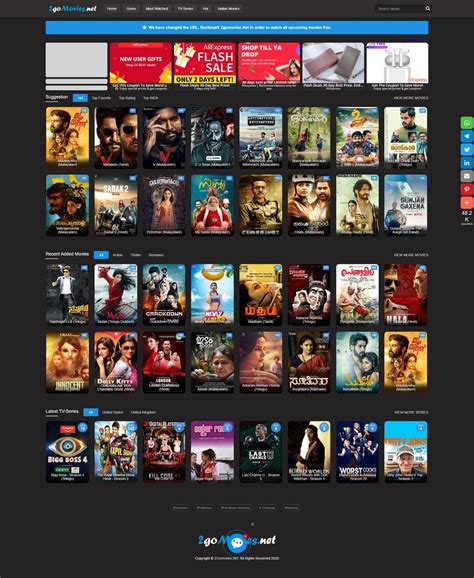 2gomovies Alternatives and Similar Websites and Apps