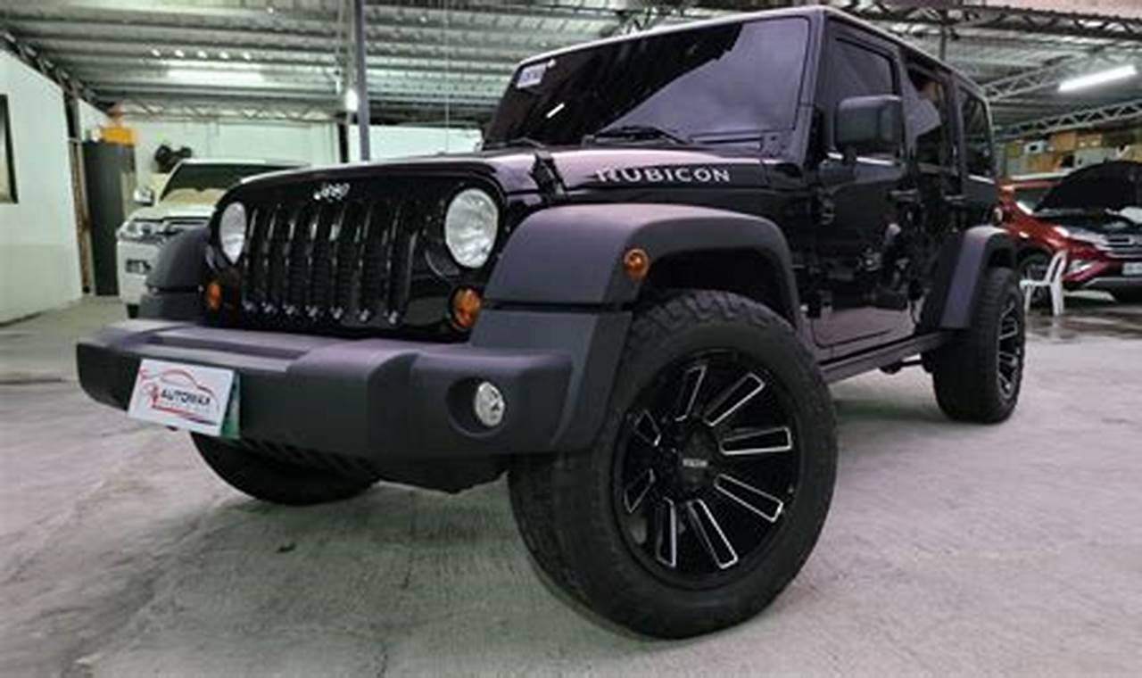 2nd hand jeep wrangler for sale philippines