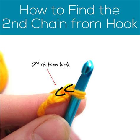 2nd Chain From Hook Crochet