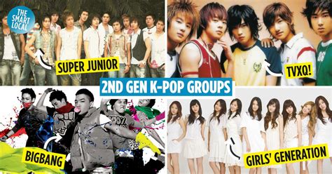 2nd Generation Kpop Groups