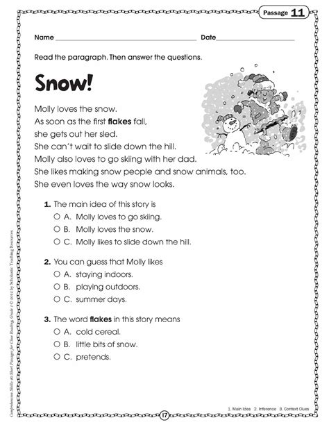 Unlock Your Child's Reading Potential with 2nd Grade Reading Comprehension Worksheets!